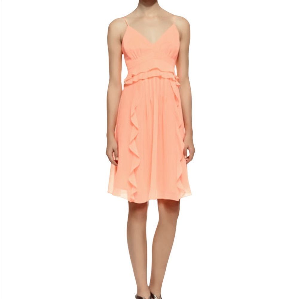 Nanette Lepore Merengue ruffle mini Dress NWT
